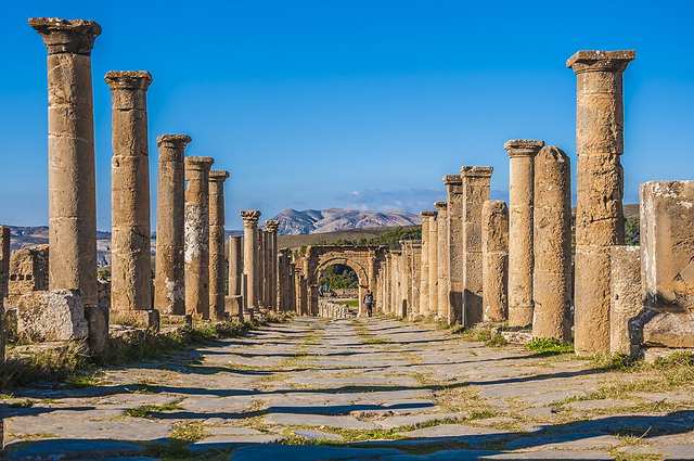 Roman Ruins of Djemila in Sétif, Algeria