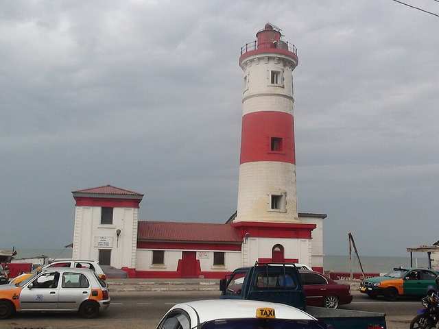 Lighthouse at Jamestown in Accra