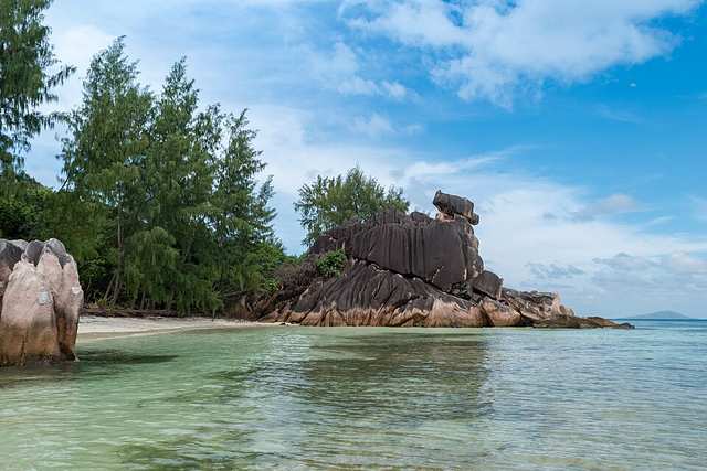 Beach on Curieuse island Seychelles (27839924989)