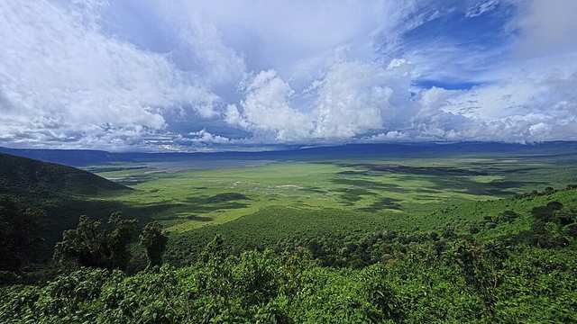 Ngorongoro Crater - view of the crater