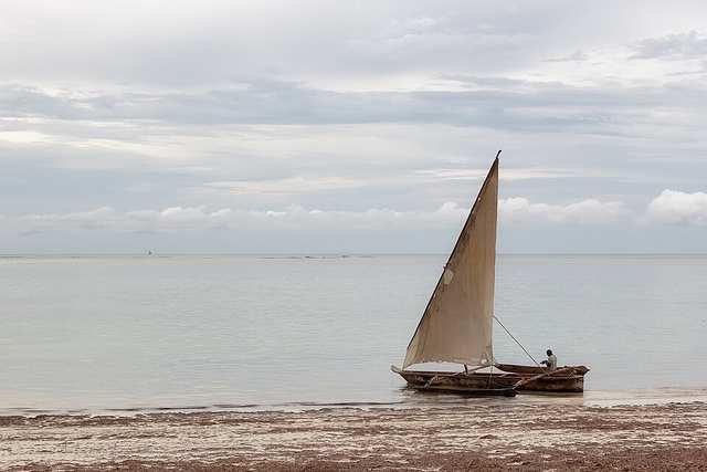 Dhow boat Zanzibar